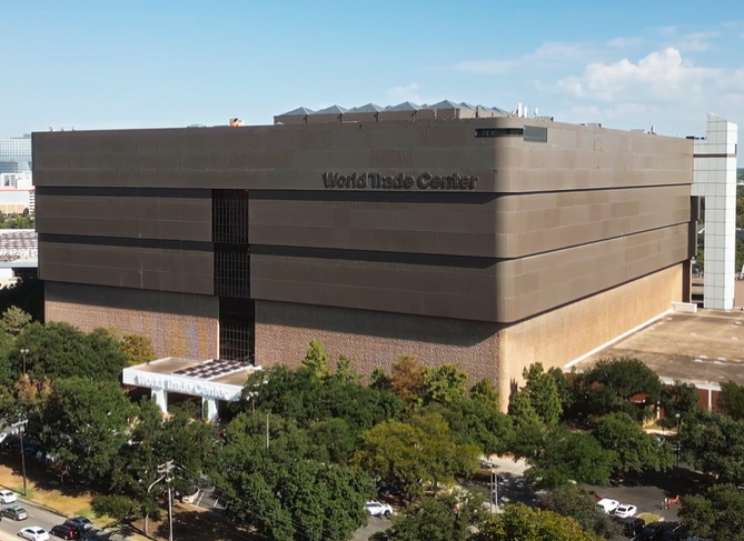 The World Trade Center building at Dallas Market Center
